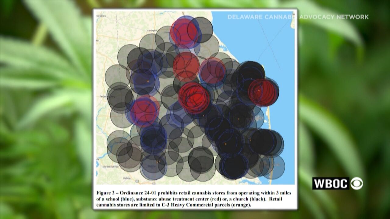 Sussex County to consider adjusting retail marijuana zoning ordinance